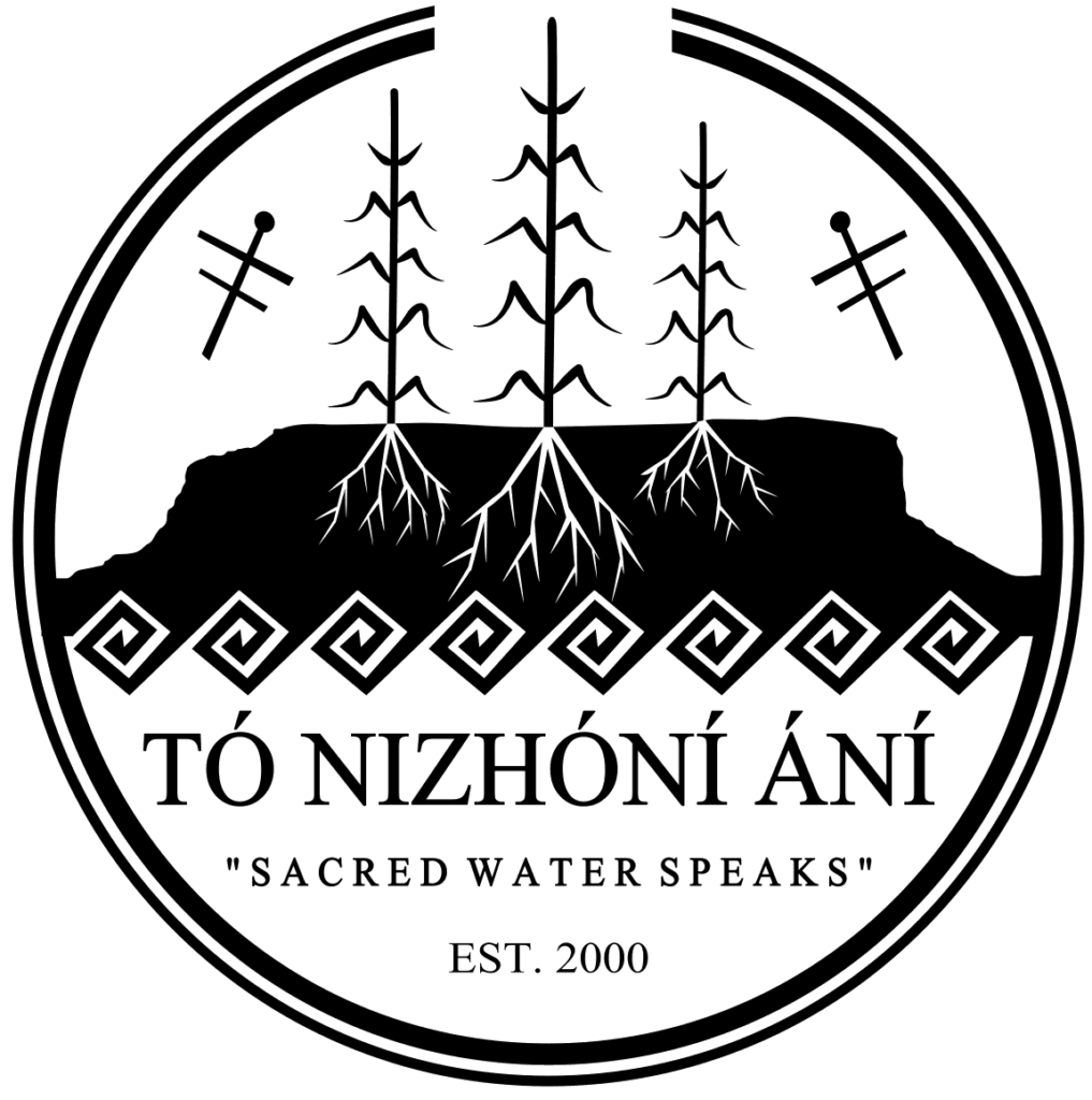 Logo of Tó Nizhóní Ání “Sacred Water Speaks”