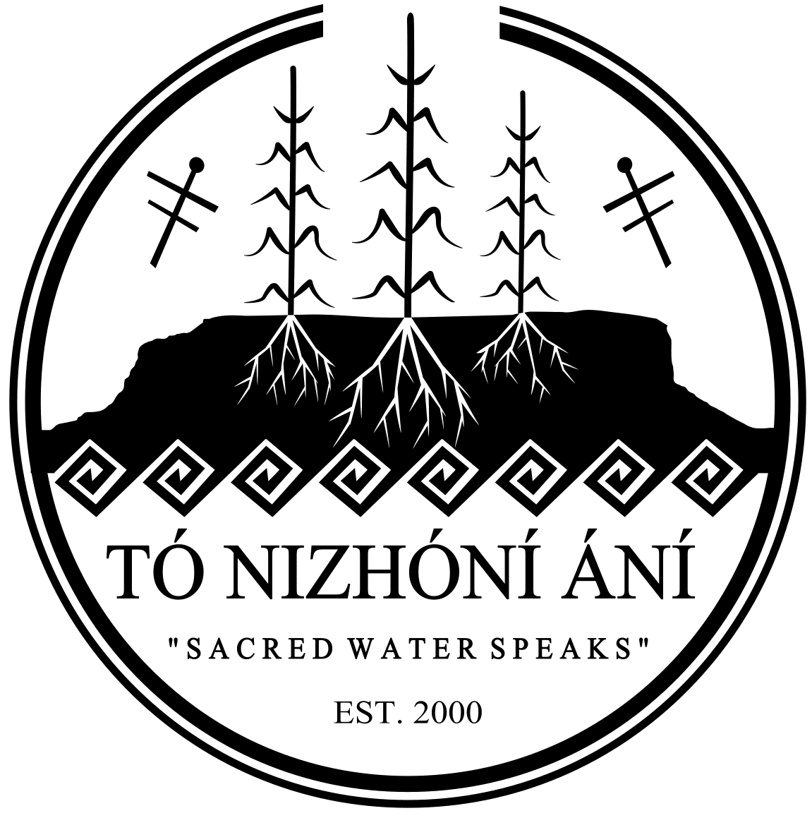 Logo of Tó Nizhóní Ání “Sacred Water Speaks”