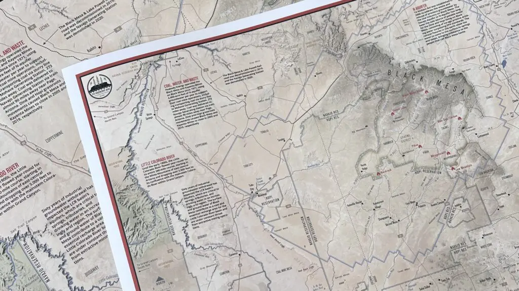 Black Mesa Cartography Map