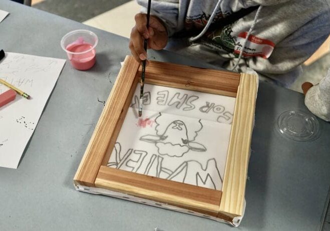 Autum Paint_Youth Printmaking_Workshop
